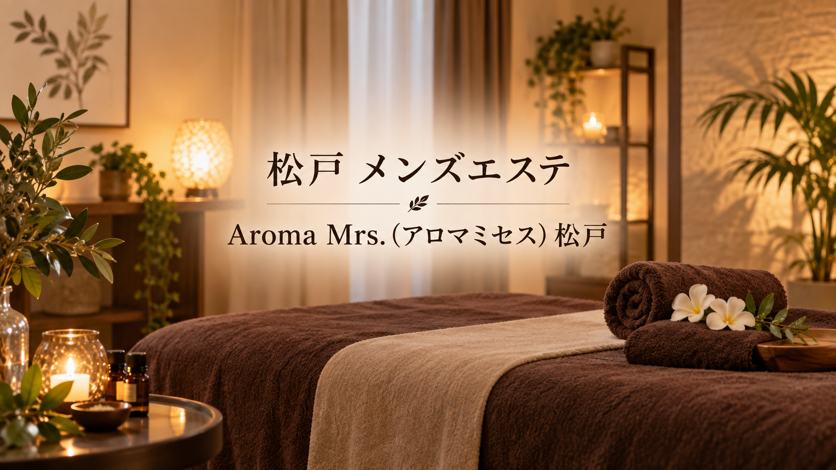 松戸のメンズエステ「Aroma Mrs. (アロマミセス) 松戸」