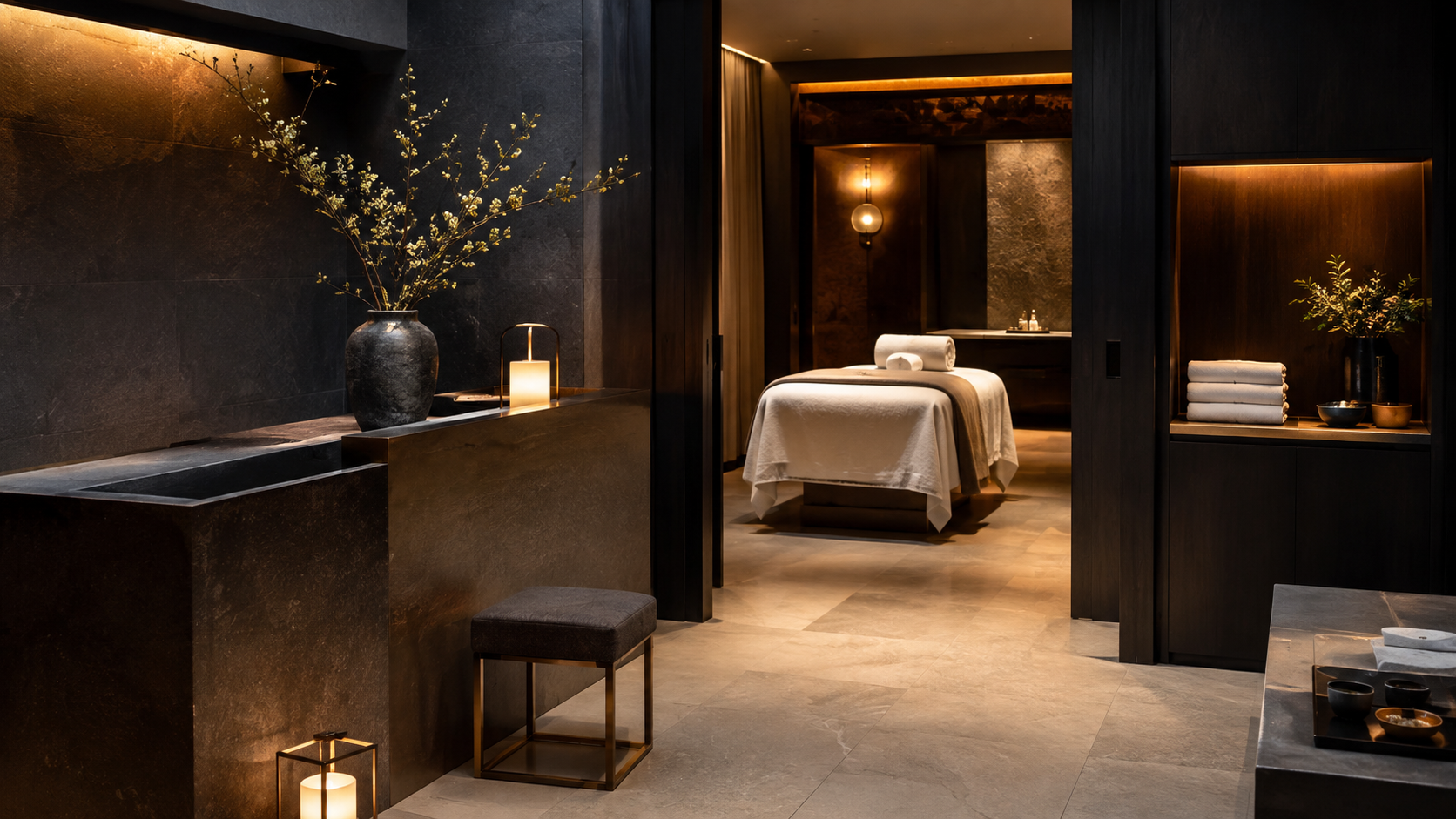 CREST SPA TOKYO（クレストスパ）記事用のスパ空間イメージ