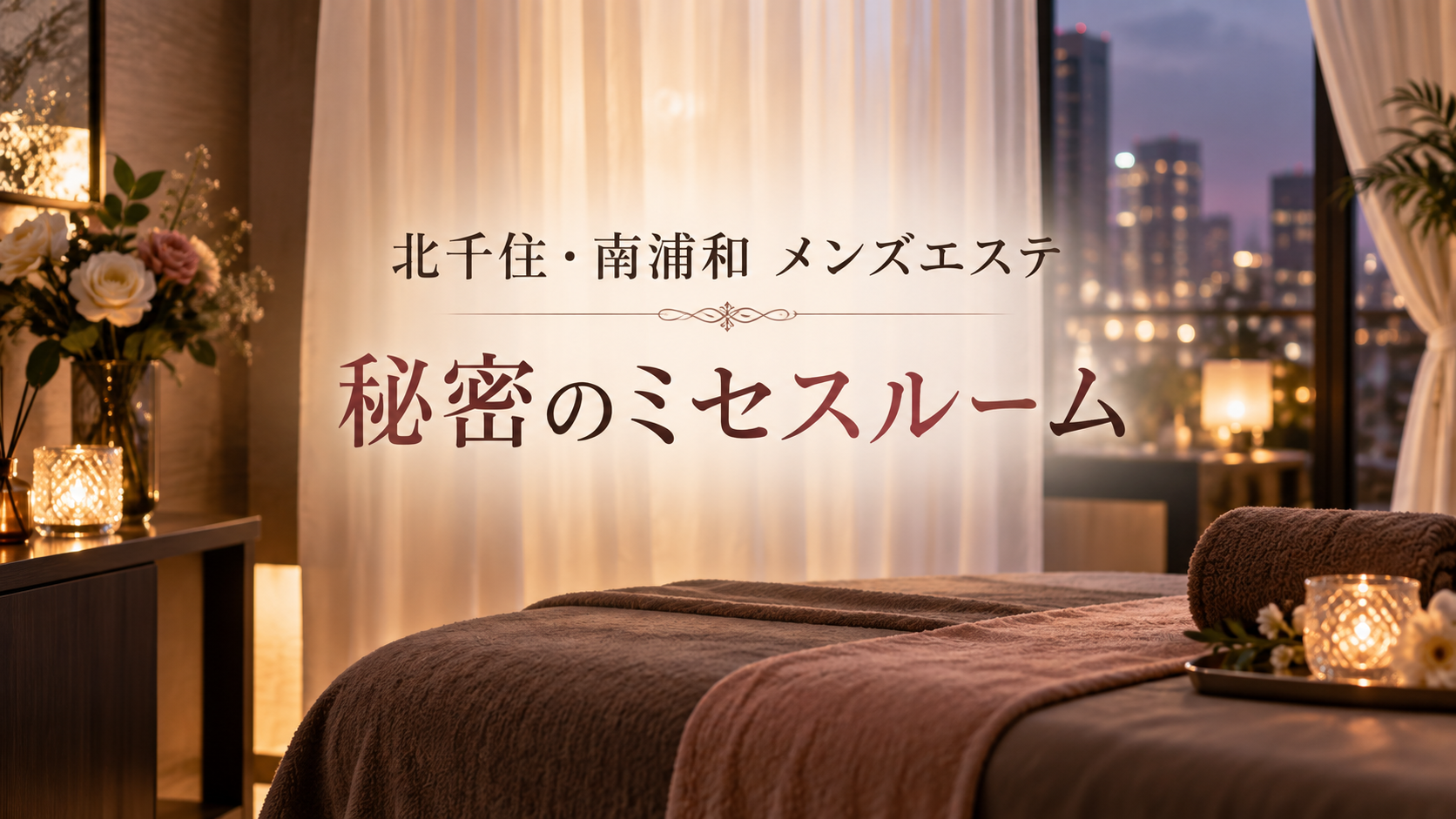 北千住・南浦和の秘密のミセスルームを紹介するアイキャッチ