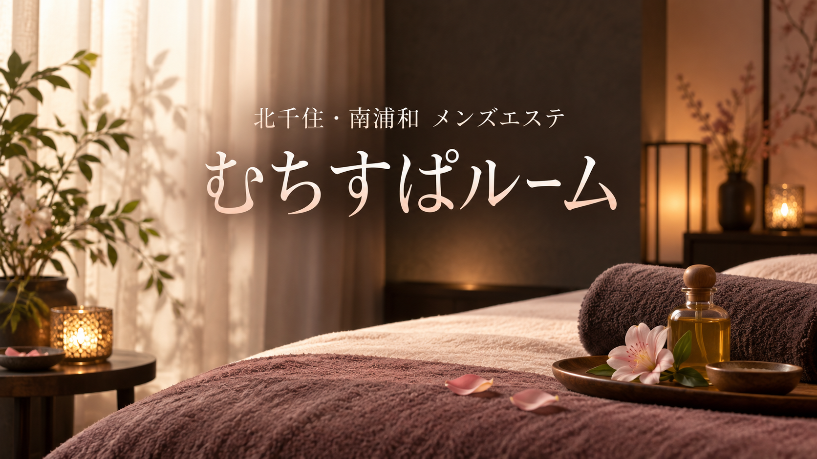 北千住・南浦和のメンズエステ「むちすぱルーム」