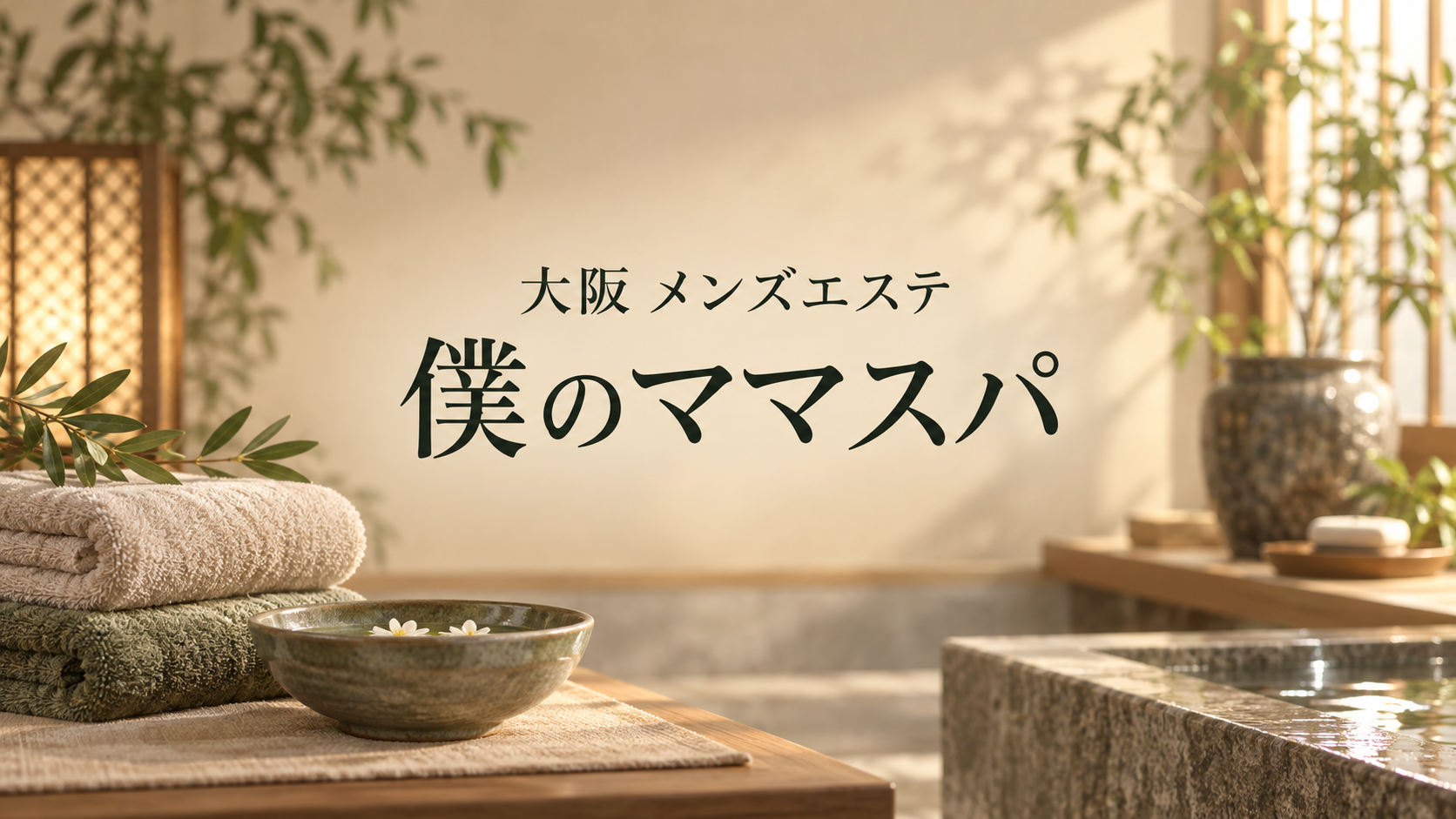 大阪のメンズエステ「僕のママスパ」