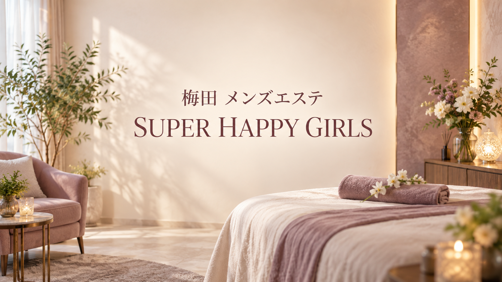 梅田のメンズエステ「SUPER HAPPY GIRLS（スーパーハッピーガールズ）」